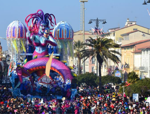 Carnevale di Viareggio e Orvieto