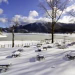 Lago Laceno una domenica sulla neve